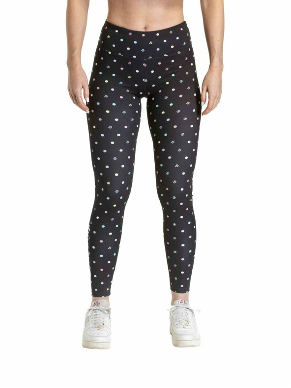 Meatfly Meatfly jambiere damă Arabel Negru / Buline Colorate