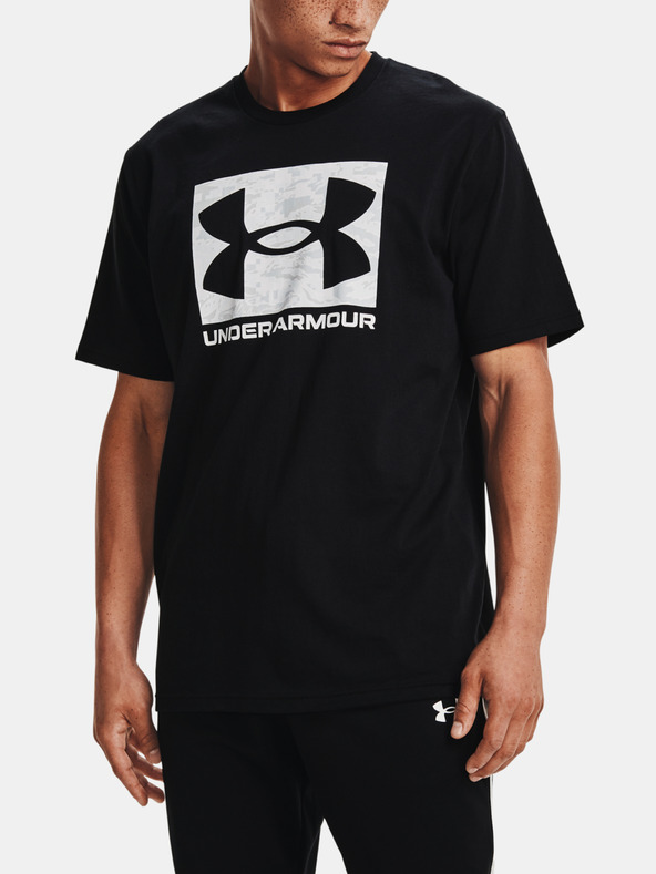 Under Armour Tricou Under Armour ABC CAMO BOXED LOGO SS pentru bărbați