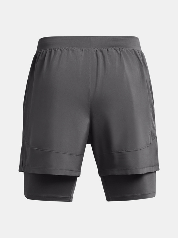 Under Armour Pantaloni scurți pentru bărbați Under Armour UA LAUNCH 5'' 2-IN-1 SHORTS