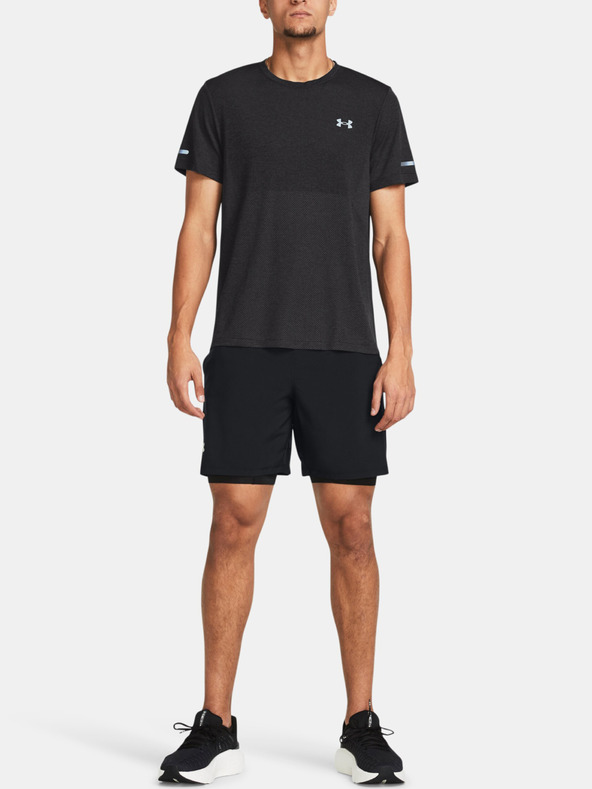 Under Armour Pantaloni scurți bărbați Under Armour UA LAUNCH 7'' 2-IN-1 SHORTS