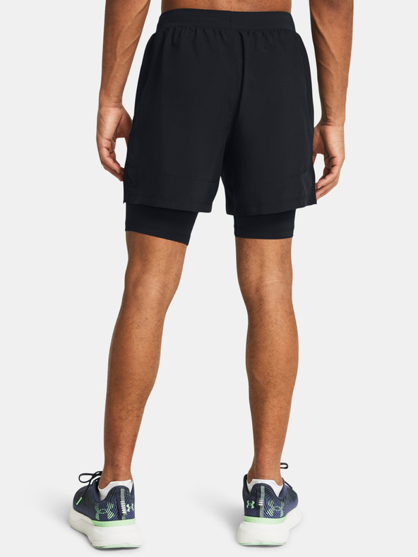 Under Armour Pantaloni scurți pentru bărbați Under Armour UA LAUNCH 5'' 2-IN-1 SHORTS