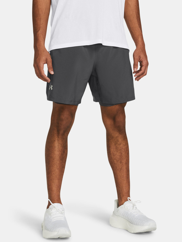Under Armour Pantaloni scurți bărbați Under Armour UA LAUNCH 7'' 2-IN-1 SHORTS