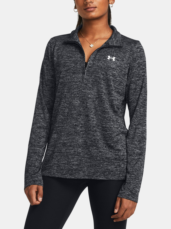 Under Armour Hanorac pentru femei Under Armour Tech 1/2 Zip- Twist-BLK