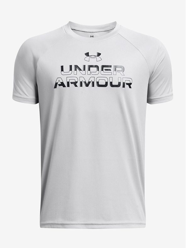 Under Armour Tricou pentru băieți Under Armour UA Tech Split Wordmark SS