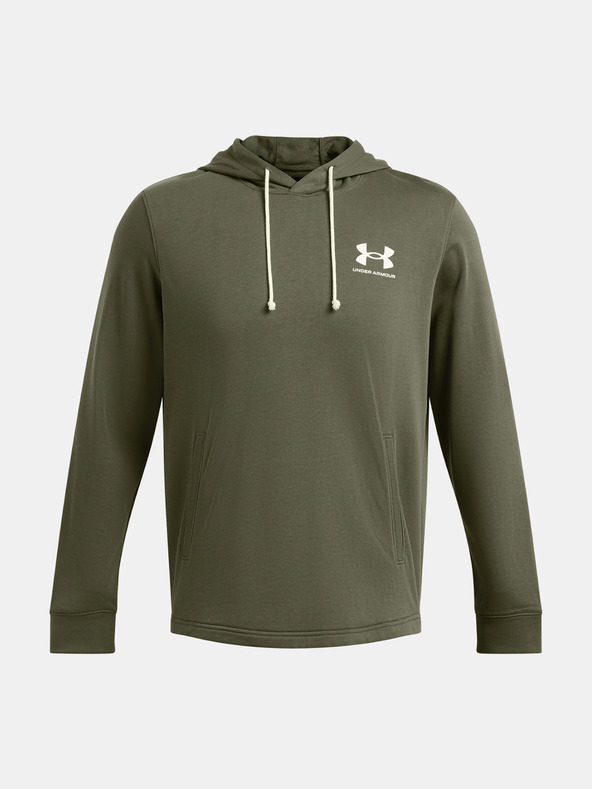 Under Armour Tricou Under Armour UA Rival Terry LC HD-GRN pentru bărbați