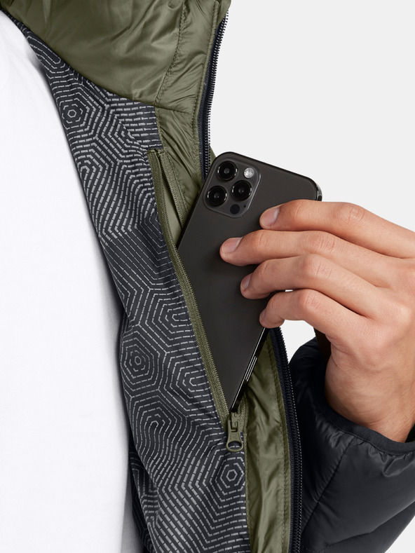 Under Armour Geacă Under Armour LEGEND DOWN HOODED JACKET-GRN pentru bărbați