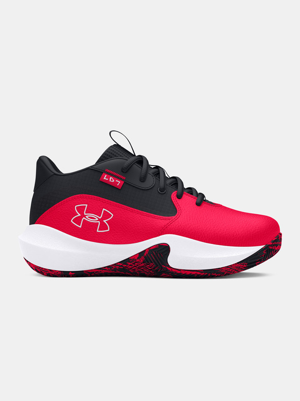 Under Armour Ghete Under Armour UA PS Lockdown 7-RED