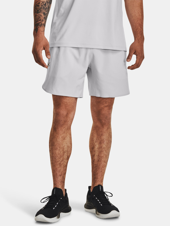 Under Armour Pantaloni scurți Under Armour UA Peak Woven pentru bărbați-GRY