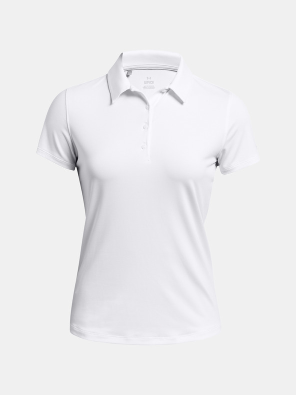 Under Armour Polo pentru femei Under Armour UA Playoff SS-WHT