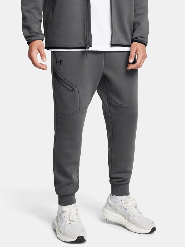 Under Armour Pantaloni de trening pentru bărbați Under Armour UA Unstoppable Flc Jgr EU-GRY