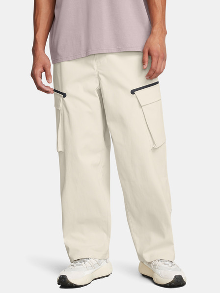 Under Armour Pantaloni sport Under Armour UA Unstoppable Utility Cargo-WHT pentru bărbați