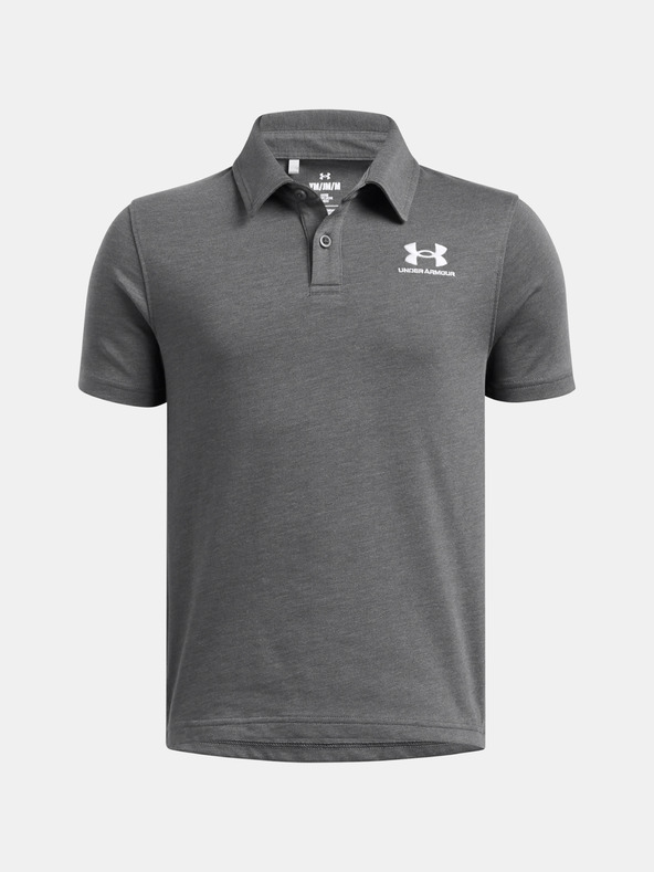 Under Armour Polo pentru băieți Under Armour UA B Icon-GRY