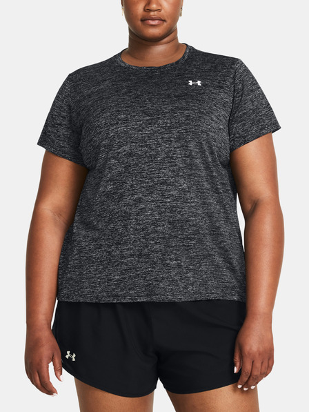 Under Armour Tricou Under Armour Tech SSC- Twist&-BLK, pentru femei