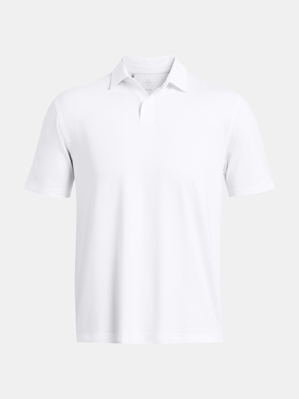 Under Armour Polo Under Armour UA T2G LB-WHT pentru bărbați