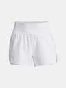 Under Armour Pantaloni scurți Under Armour Flex Woven 2-in-1 pentru femei-WHT
