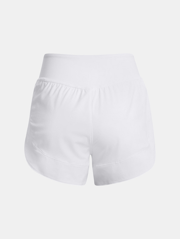 Under Armour Pantaloni scurți Under Armour Flex Woven 2-in-1 pentru femei-WHT