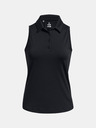 Under Armour Polo Under Armour UA Playoff SL-BLK, pentru femei