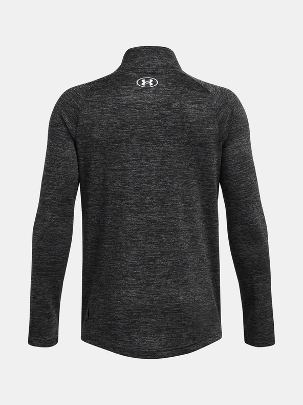 Under Armour Tricou pentru băieți Under Armour UA Tech 2.0 1/2 Zip-GRY