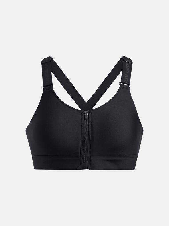 Under Armour Sutien pentru femei Under Armour UA Infinity High Zip 2.0 Bra-BLK