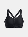 Under Armour Sutien pentru femei Under Armour UA Infinity High Zip 2.0 Bra-BLK