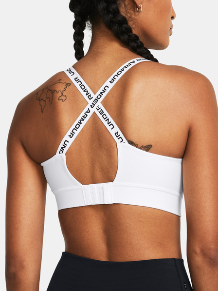 Under Armour Sutien pentru femei Under Armour UA Infinity Mid 2.0 Bra-WHT