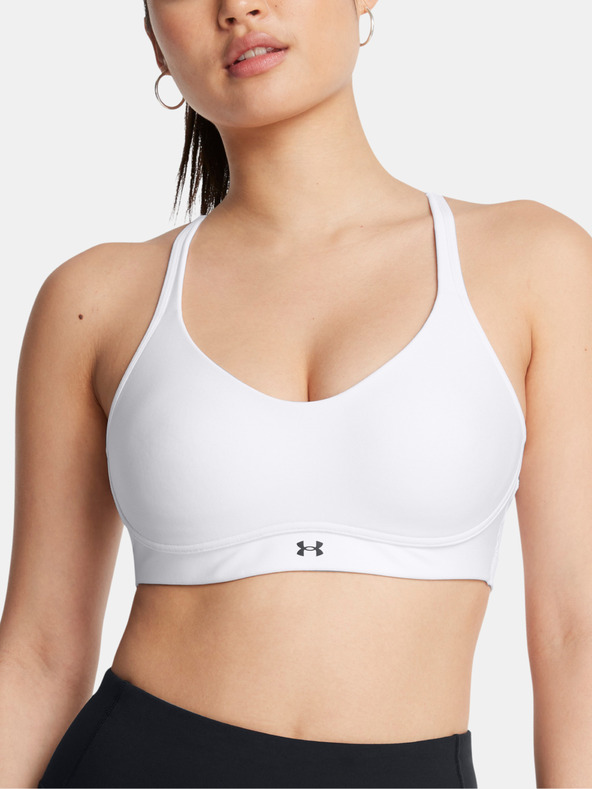 Under Armour Sutien pentru femei Under Armour UA Infinity Low 2.0 Bra-WHT