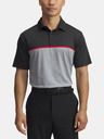 Under Armour Tricou polo pentru bărbați Under Armour UA Plyoff 3.0 Stripe Polo LB-BLK