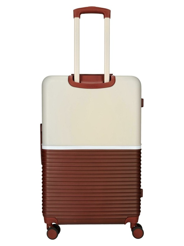 Enrico Benetti Valiză de călătorie Enrico Benetti Princetown L Bordeaux/Pink