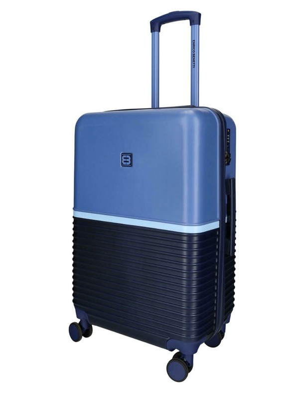 Enrico Benetti Valiză de călătorie Enrico Benetti Princetown M Navy/Jeans