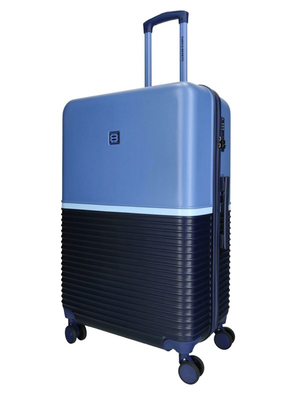 Enrico Benetti Valiză de călătorie Enrico Benetti Princetown L Navy/Jeans