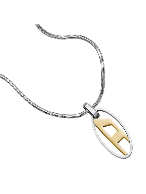 Diesel Diesel colier bărbătesc din oțel DX12421931