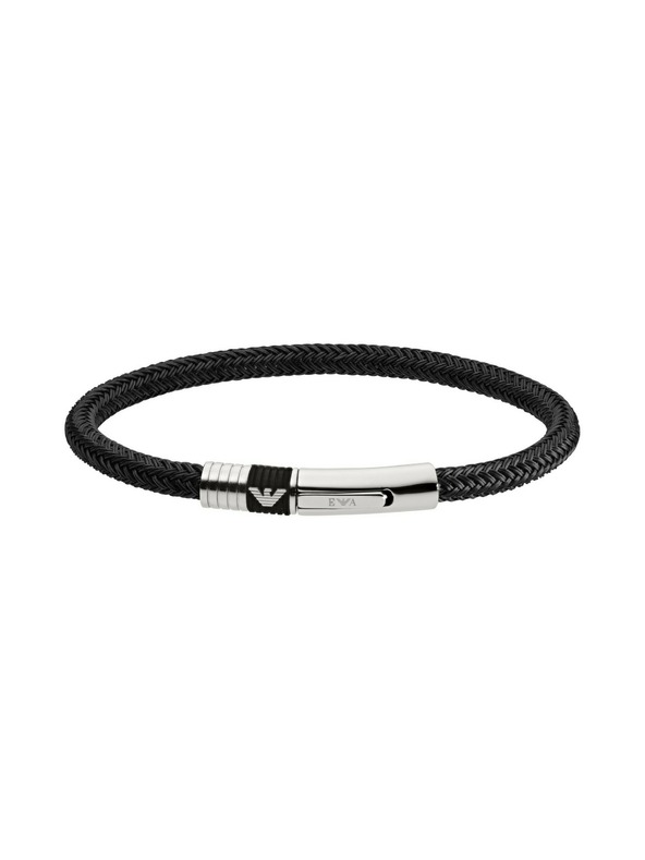 Emporio Armani Emporio Armani brățară bărbătească din nylon și oțel EGS1624001-17
