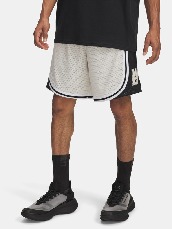 Under Armour Pantaloni scurți pentru bărbați Under Armour UA M Courtside Short-WHT