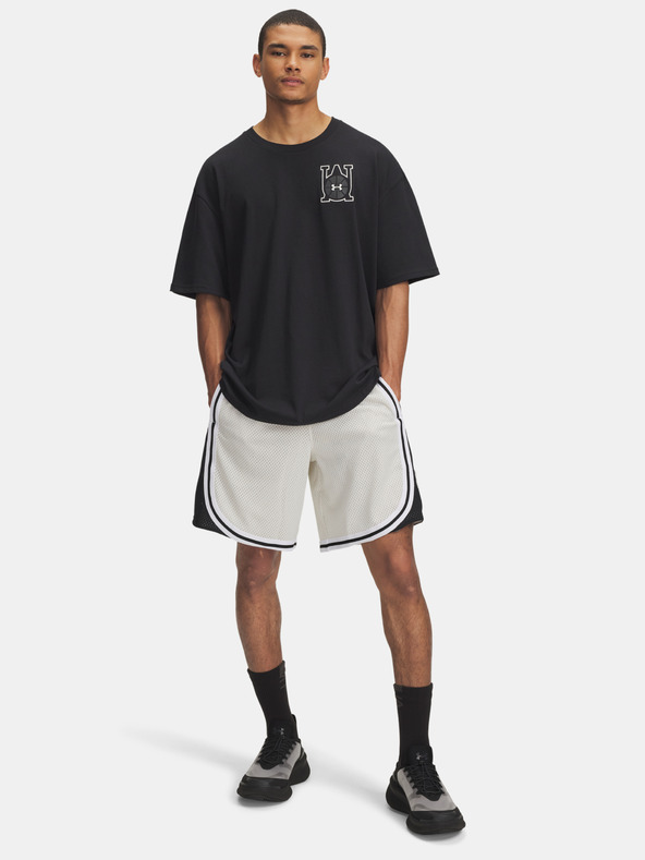 Under Armour Pantaloni scurți pentru bărbați Under Armour UA M Courtside Short-WHT