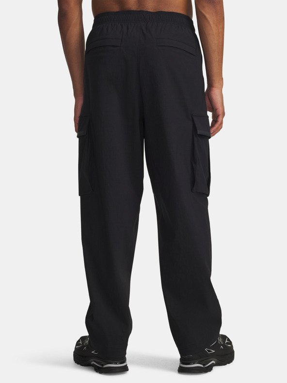 Under Armour Pantaloni sport pentru bărbați Under Armour UA UNSTPBLE TXTR WOVEN CARGO-BLK