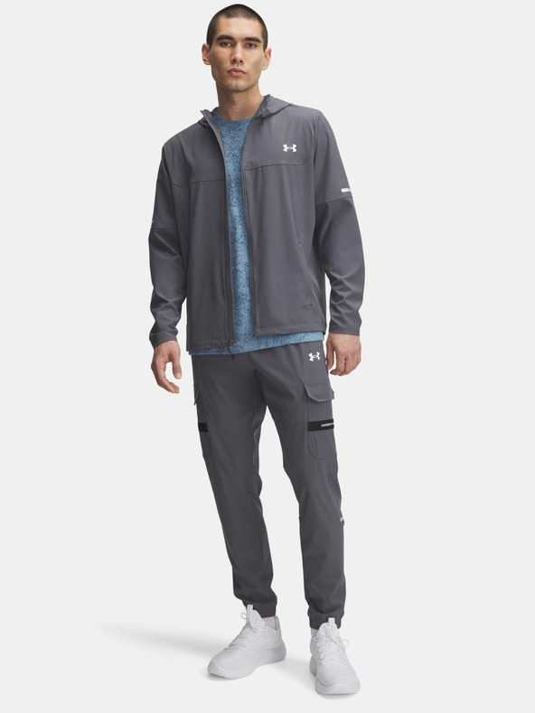 Under Armour Pantaloni sport pentru bărbați Under Armour UA Tech Utility Woven Pant-GRY