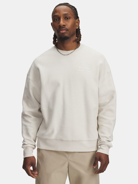 Under Armour Hanorac pentru bărbați Under Armour UA Icon Rev Terry Crew-WHT