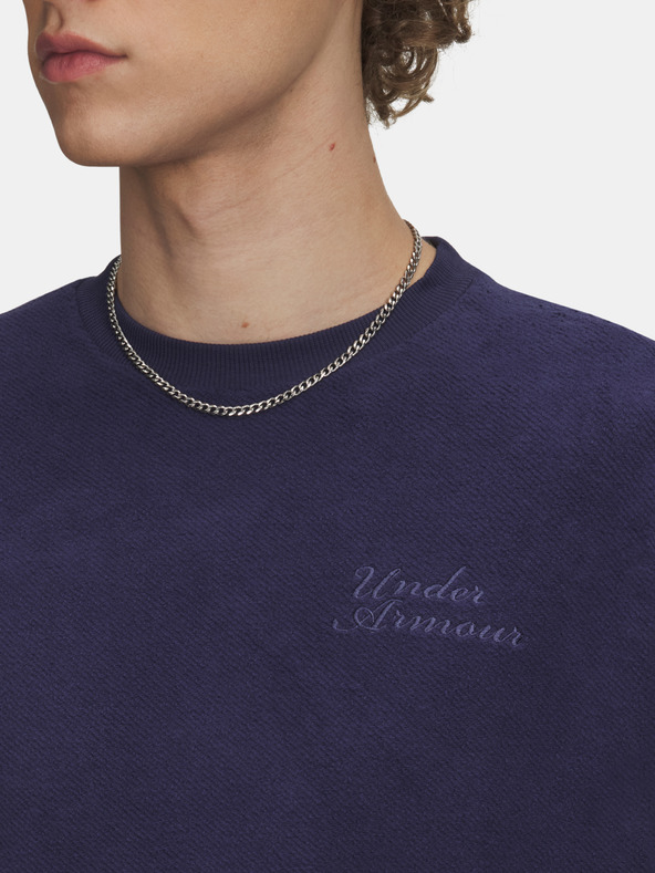 Under Armour Hanorac pentru bărbați Under Armour UA Icon Rev Terry Crew-BLU