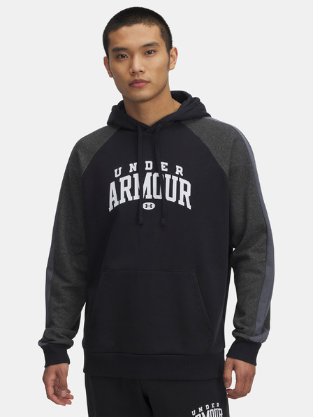 Under Armour Hanorac pentru bărbați Under Armour UA Rival Flc CB Hood-BLK