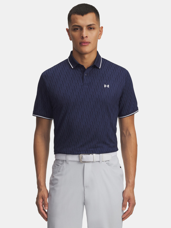 Under Armour Tricou pentru bărbați Under Armour UA Playoff Sport Jacq Polo-BLU