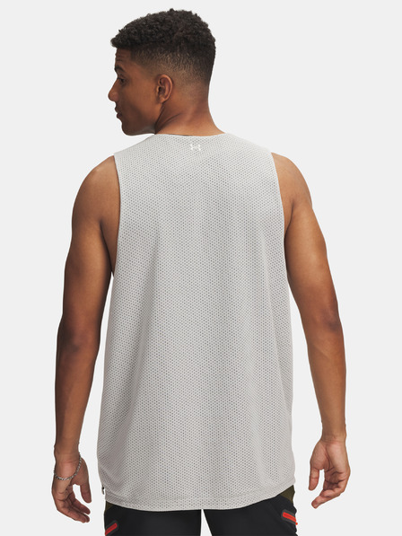 Under Armour Maiou pentru bărbați Under Armour UA M Courtside Reversble Jsy-WHT