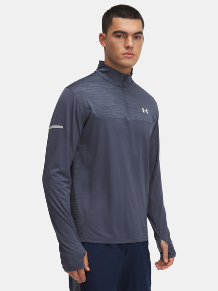 Under Armour Tricou pentru bărbați Under Armour UA Tech Utility 1/4 Zip-BLU