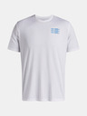 Under Armour Tricou pentru bărbați Under Armour UA TRIPLE STACK LC LOGO SS-WHT