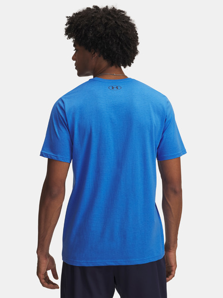 Under Armour Tricou bărbați Under Armour UA TRIPLE STACK LC LOGO SS-BLU