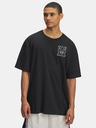 Under Armour Tricou bărbați Under Armour UA M HWT OS Hoops Courtside-BLK