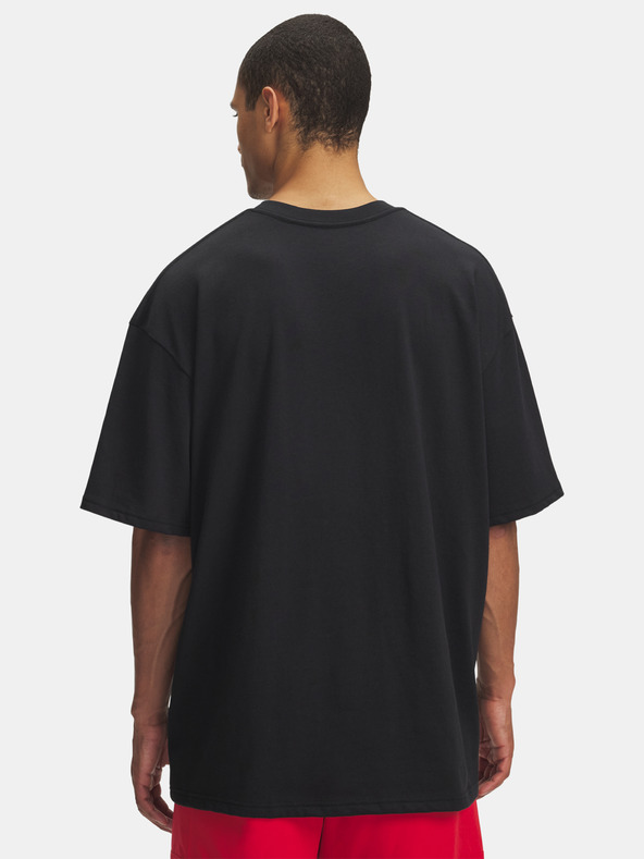 Under Armour Tricou bărbați Under Armour UA M HWT Hoops Branded SS-BLK