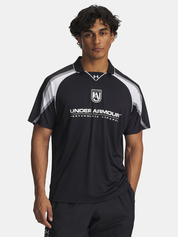 Under Armour Tricou bărbați Under Armour UA M 96 Terrace Jersey SS-BLK