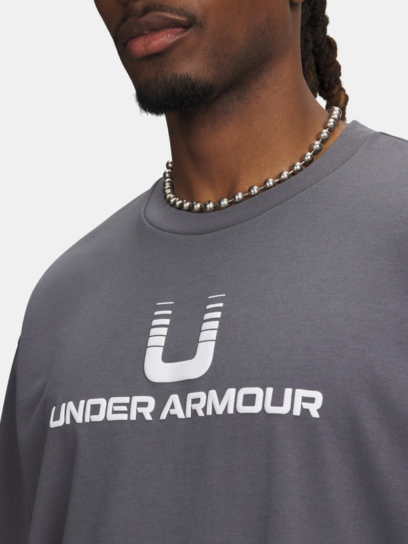 Under Armour Tricou bărbați Under Armour UA HWT U LOGO SS-GRY