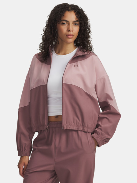 Under Armour Jachetă damă Under Armour UA Rival Woven Jkt HD-BRN