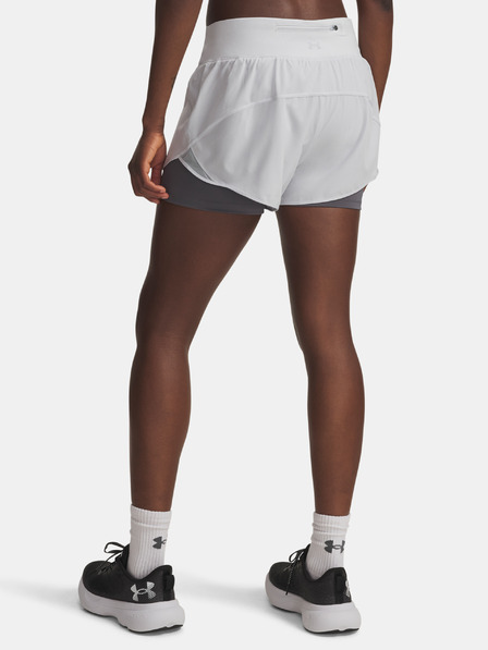 Under Armour Pantaloni scurți de damă Under Armour UA Launch Pro 3in 2in1 Shorts-GRY